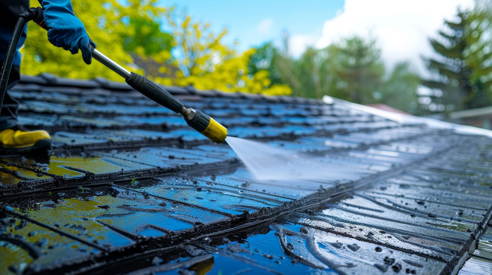 Is Your Roof Ready to Shine? Why Dri-Masters' Gentle Touch Beats Harsh Cleaning Methods